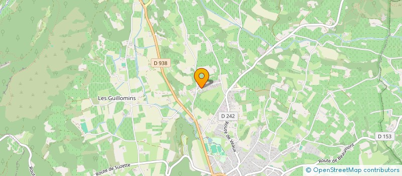 localisation de l'entreprise RB CREATIV  ENTRECHAUX