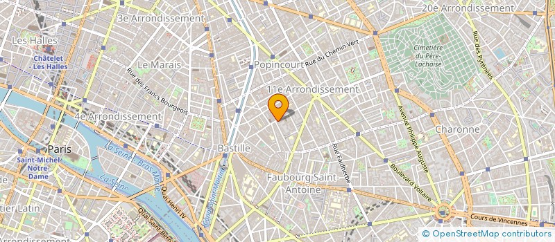 localisation de l'entreprise RB DIFFUSION  PARIS