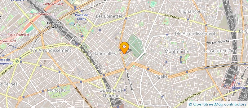 localisation de l'entreprise RB DIFFUSION  PARIS