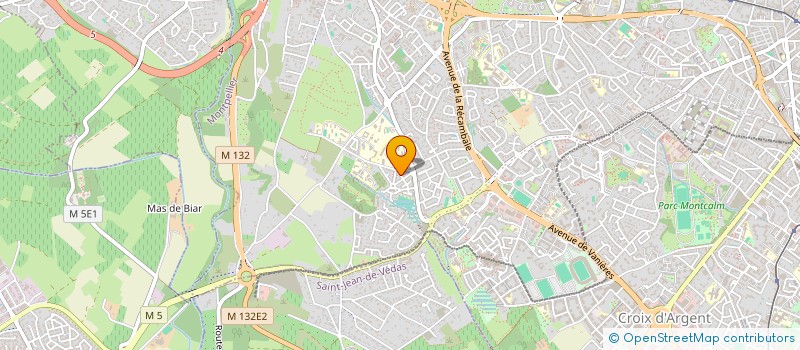 localisation de l'entreprise RB DIFFUSIONS à MONTPELLIER