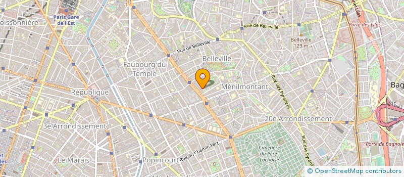 localisation de l'entreprise RB DRIVY  PARIS