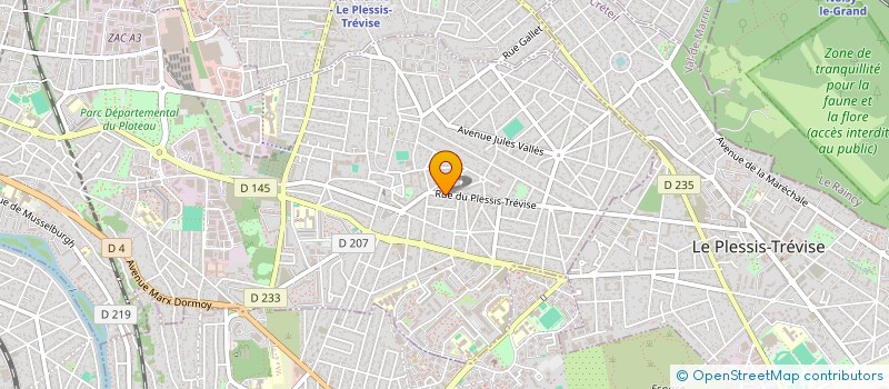 localisation de l'entreprise RB FORMA à CHAMPIGNY-SUR-MARNE