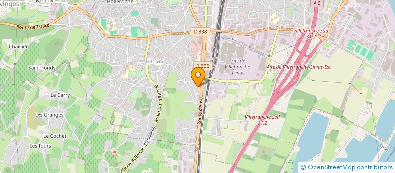 localisation de l'entreprise RB HOLDING  LIMAS