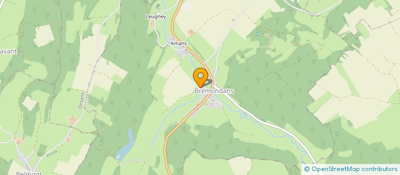 localisation de l'entreprise RB HYDRO ENVIRONNEMENT  BREMONDANS