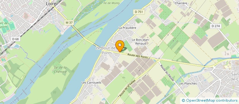 localisation de l'entreprise RB IMMO  SAINT-JULIEN-DE-CONCELLES