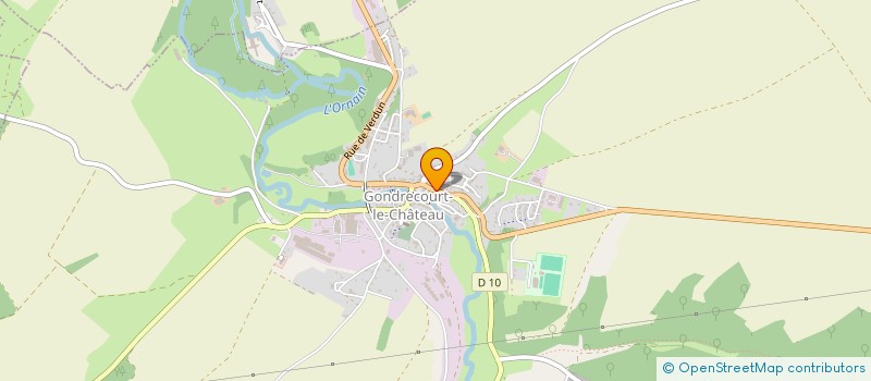 localisation de l'entreprise RB INFUSION à GONDRECOURT-LE-CHATEAU