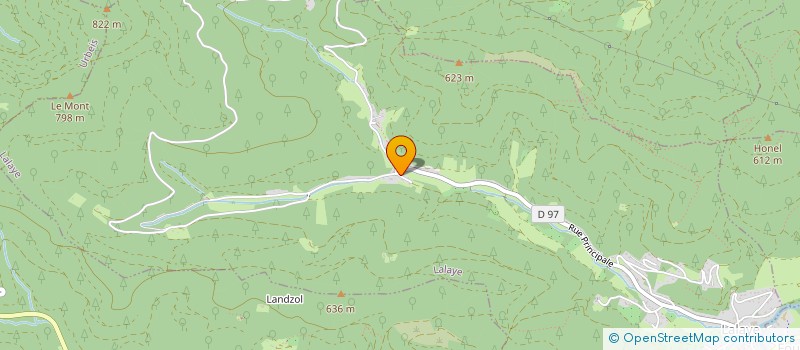 localisation de l'entreprise RB INNOV'STATION  LALAYE