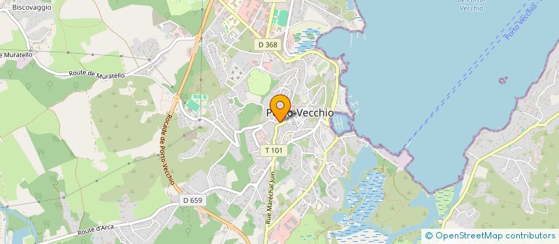 localisation de l'entreprise RB INVESTISSEMENT à PORTO-VECCHIO