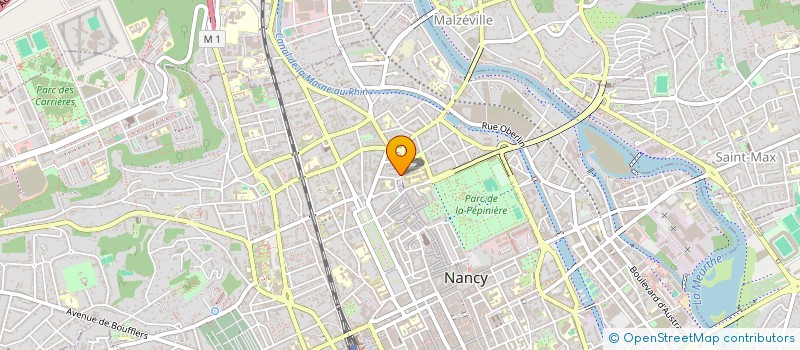 localisation de l'entreprise RB INVESTISSEMENTS  NANCY