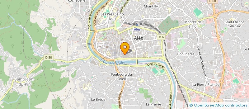 localisation de l'entreprise RB LUXURY SPA  ALES