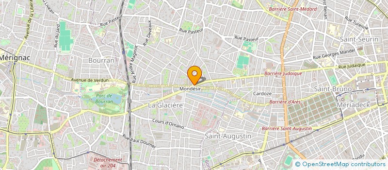 localisation de l'entreprise RB MOBILIER  BORDEAUX