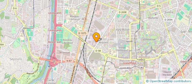 localisation de l'entreprise RB MOBILITE à GRENOBLE