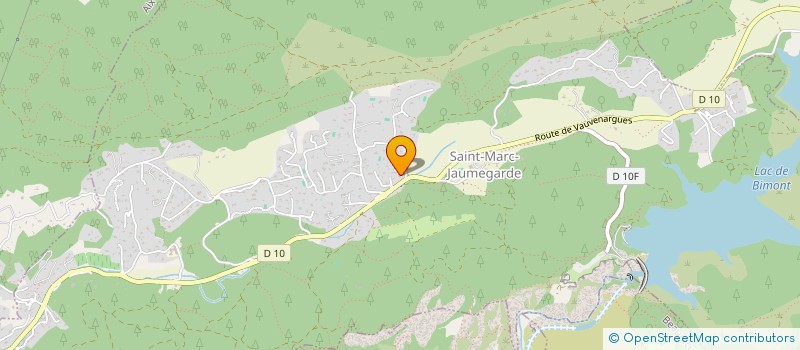 localisation de l'entreprise RB'N'B  SAINT-MARC-JAUMEGARDE