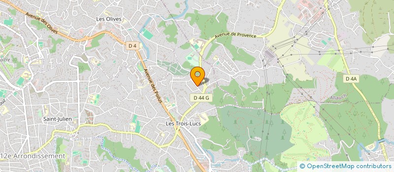 localisation de l'entreprise RB PATRIMOINE  LA SALLE-LES-ALPES