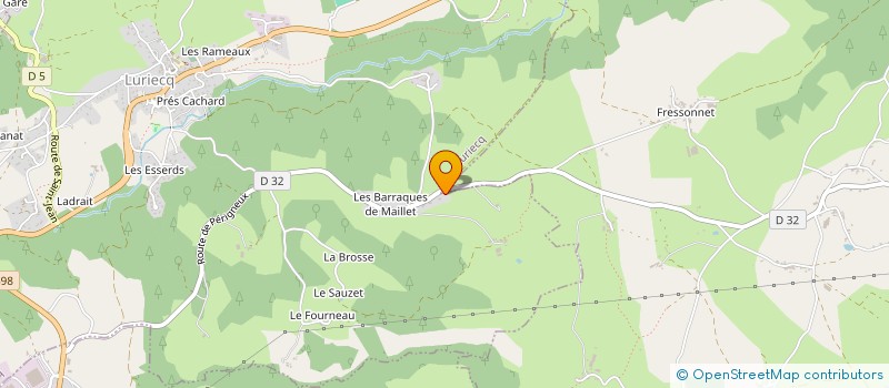 localisation de l'entreprise RB PHOTOGRAPHE  LURIECQ