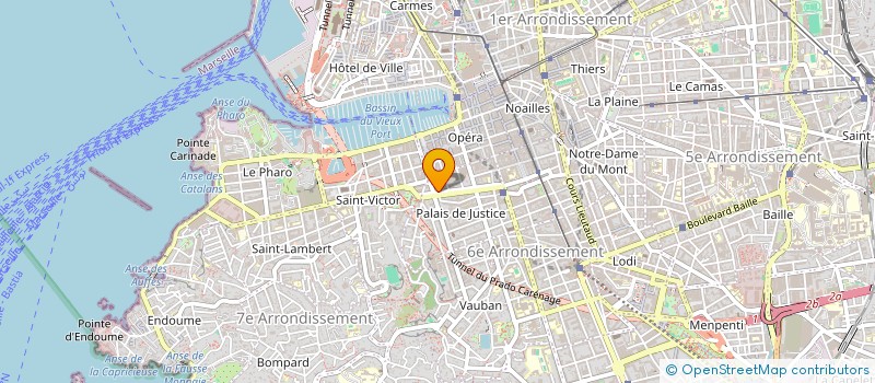 localisation de l'entreprise RB PROCESS FRANCE à MARSEILLE