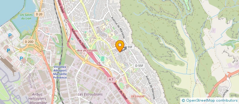 localisation de l'entreprise RB RENOBAT à VITROLLES
