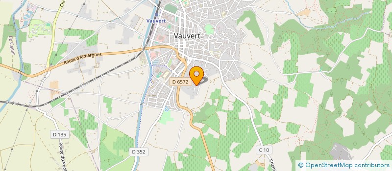 localisation de l'entreprise RB SAFE à VAUVERT