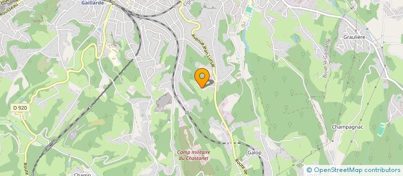 localisation de l'entreprise RB SERVICES  BRIVE-LA-GAILLARDE