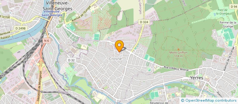 localisation de l'entreprise RB SOLUTION à CROSNE