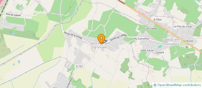 localisation de l'entreprise RB SPORT LOCATION  SAINT-ROMAIN-LA-VIRVEE