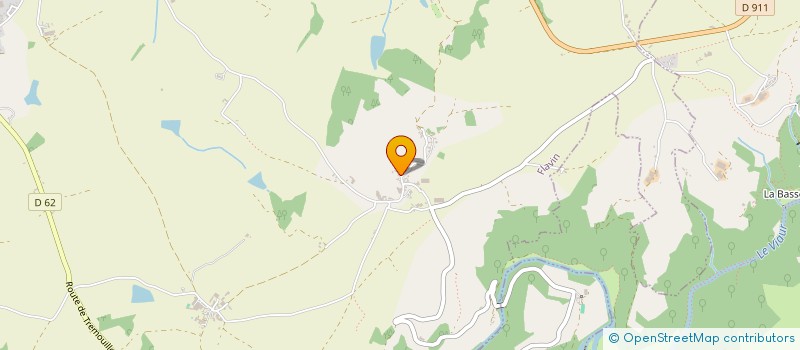 localisation de l'entreprise RB STABLES  FLAVIN