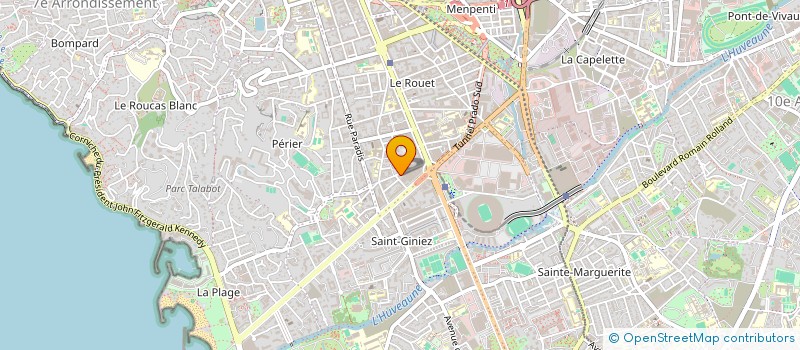 localisation de l'entreprise RB VALLENCE à MARSEILLE