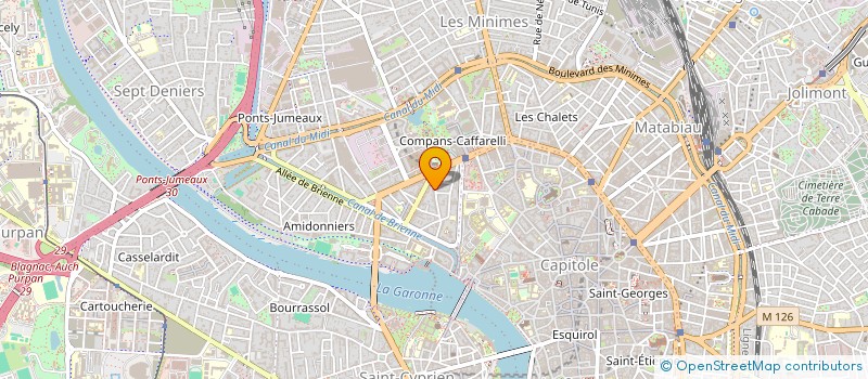 localisation de l'entreprise RB VENTURES  TOULOUSE
