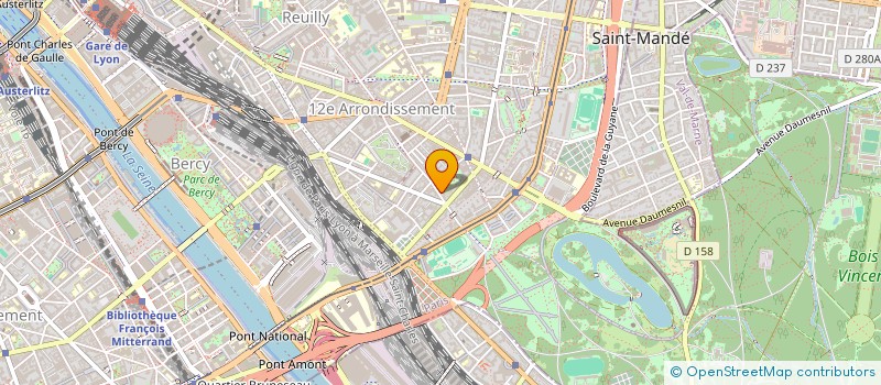 localisation de l'entreprise RB2J  PARIS