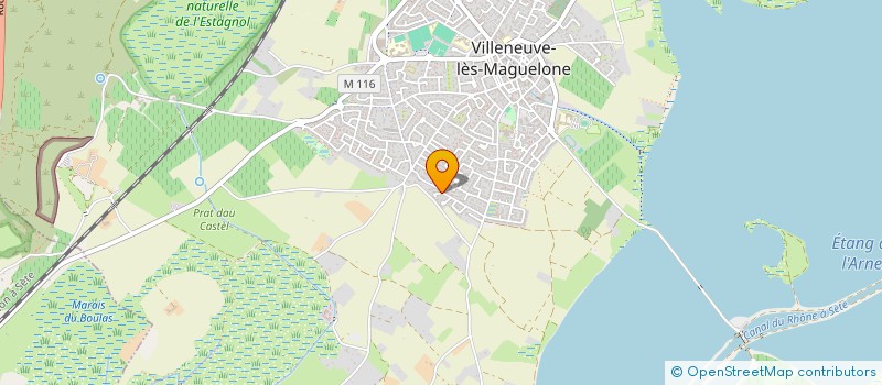 localisation de l'entreprise RB34  VILLENEUVE-LES-MAGUELONE