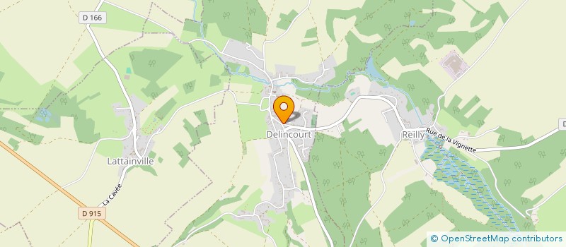 localisation de l'entreprise RB7  DELINCOURT