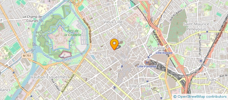 localisation de l'entreprise RB7 à LILLE