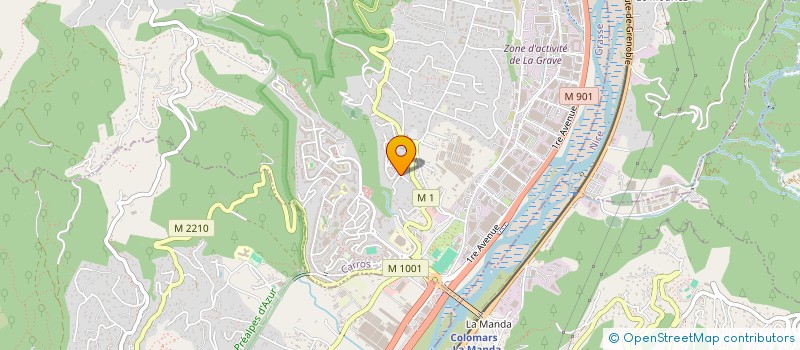 localisation de l'entreprise RBA NETTOYAGE à CARROS