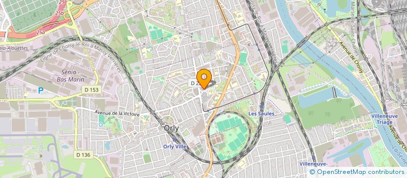 localisation de l'entreprise RBA TRANSPORT DE PERSONNES  ORLY