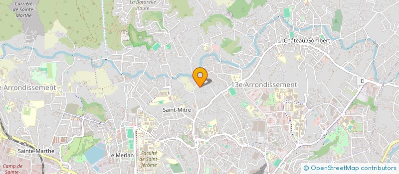 localisation de l'entreprise RBATIM  MARSEILLE
