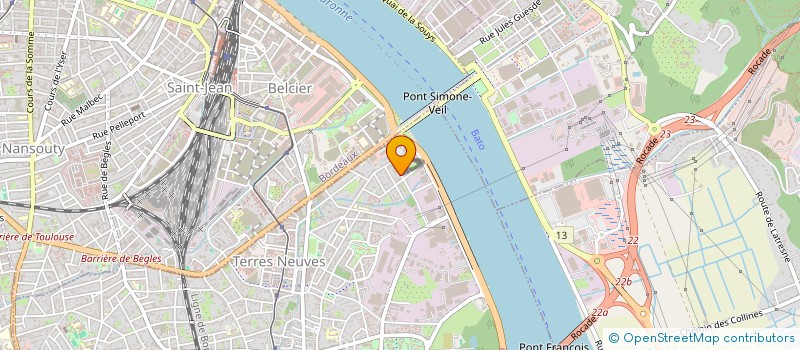 localisation de l'entreprise RBBK CONSULTING à BEGLES