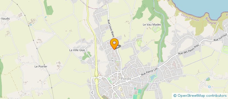 localisation de l'entreprise RBC à PORDIC