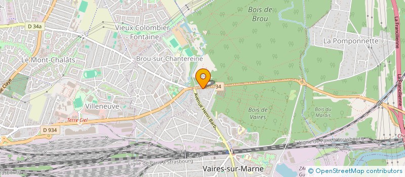 localisation de l'entreprise RBC COUVERTURE à VAIRES-SUR-MARNE