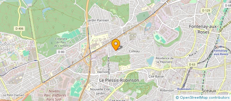 localisation de l'entreprise RBC RENOVATION BASSE CONSOMMATION ENERGETIQUE à LE PLESSIS-ROBINSON