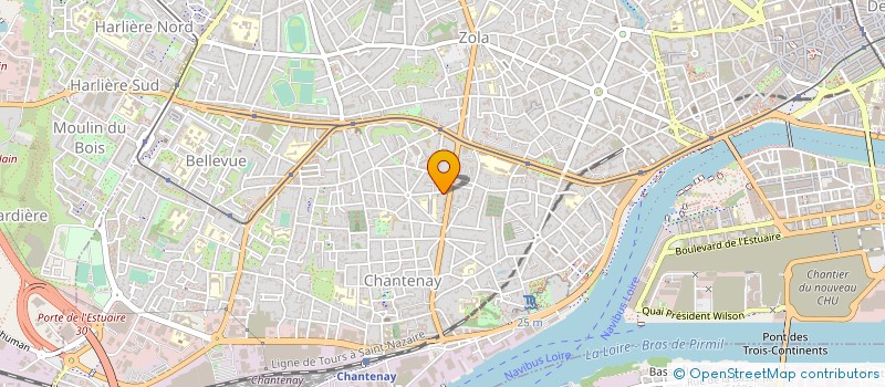 localisation de l'entreprise RBCI à NANTES