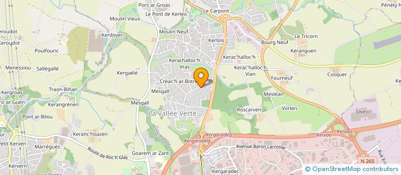 localisation de l'entreprise RBEL à GOUESNOU