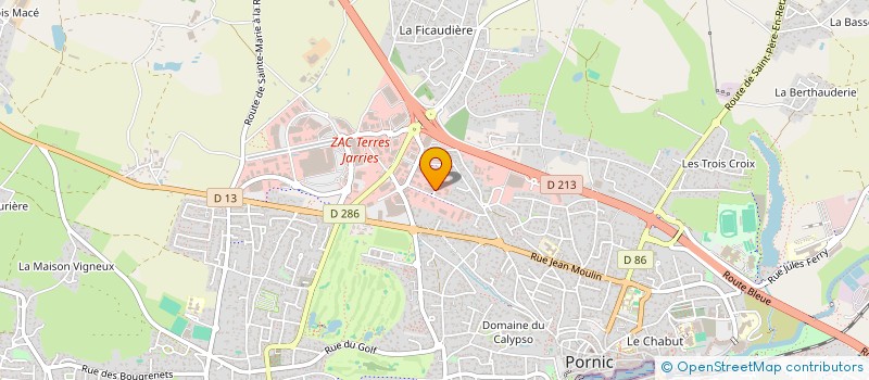 localisation de l'entreprise RBFA à PORNIC