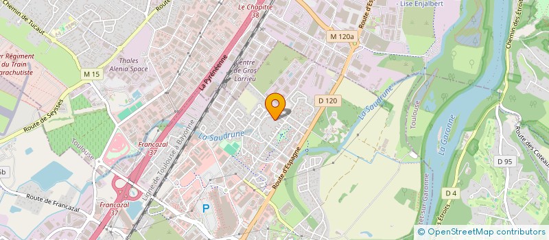 localisation de l'entreprise RBFIBRE à PORTET-SUR-GARONNE