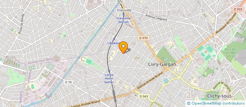 localisation de l'entreprise RBG ACCORD à LIVRY-GARGAN