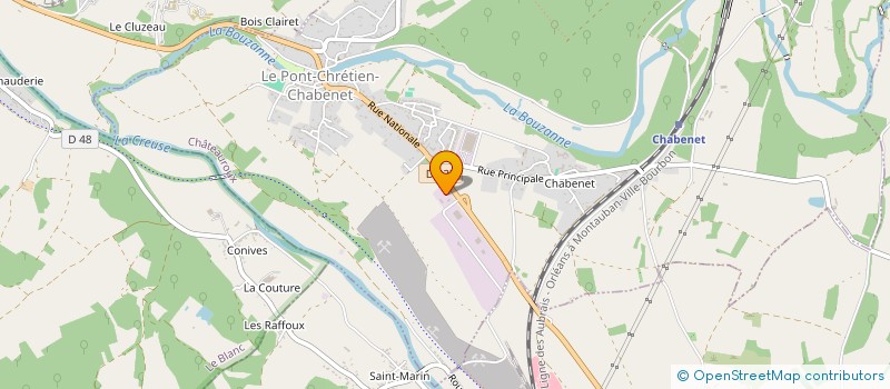 localisation de l'entreprise RBH ECOCYCLE à LE PONT-CHRETIEN-CHABENET
