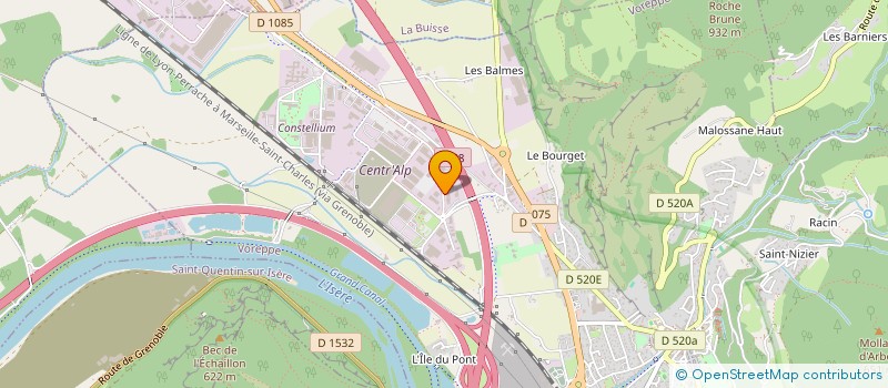 localisation de l'entreprise RBH MAINTENANCE  VOREPPE