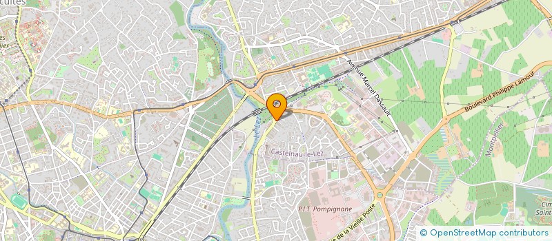 localisation de l'entreprise RBH PEINTURE ET RENOVATION  CASTELNAU-LE-LEZ