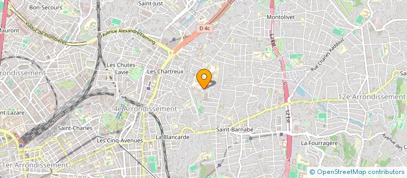 localisation de l'entreprise RBI à MARSEILLE