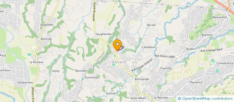 localisation de l'entreprise RBI  BAIE-MAHAULT