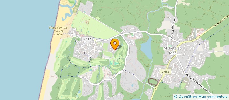 localisation de l'entreprise RBJ 1  MOLIETS-ET-MAA